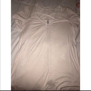 Flowy Cris-cross and lace detail top